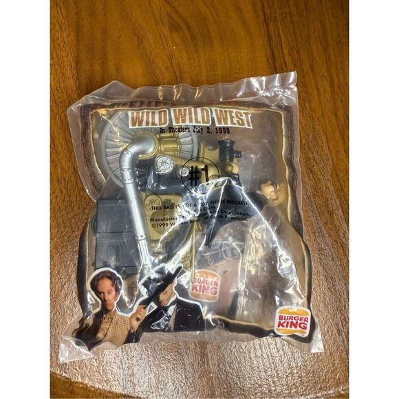 Vintage 1999 Burger King Wild Wild West Collectible Kids Meal Toy NEW - Picture 2 of 3